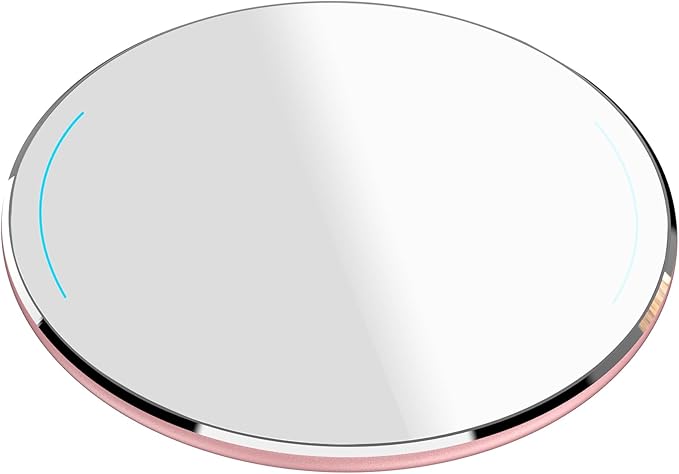 TOZO W1 New Anti-Slip Aircraft-Grade Aluminum Wireless Charger 15W Max Fast Wireless Charging Pad Compatible with iPhone 17/17 Pro/17 Pro Max/Air/16/15/14/SE Series, Samsung Galaxy S25/S24/S23