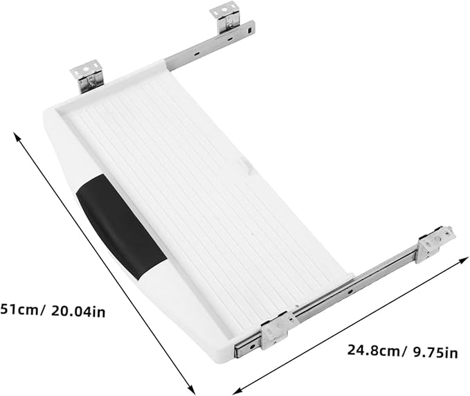 Tofficu Slide Out Platform with Pen Holder Space Saving Design for Home Office Easy Installation and Stable Support for Efficient Work Environment