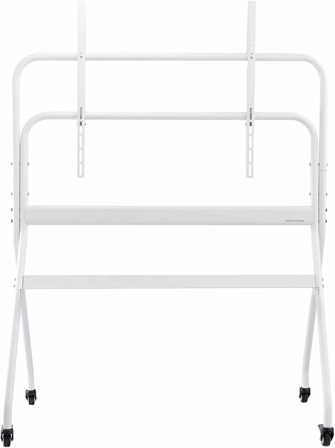 Rolling TV Stand with Wheels for 35-100 Inch TVs, Mobile TV Cart - Portable Monitor Stand, Max 198lbs, VESA 800x600mm