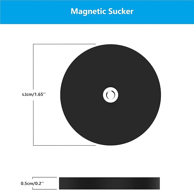 Magnetic Webcam Brio-101 Light Stand,10'' Ring Light with Tabletop Tripod Holder for Logitech Brio 101 301 501 4K C270 C310 C920x C920s C920e C922x webcams with/Without 1/4''-20 Interface