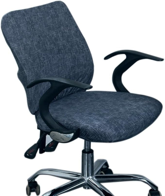 Melaluxe Computer Office Chair Cover - Protective & Stretchable Universal Chair Covers Stretch Rotating Chair Slipcover