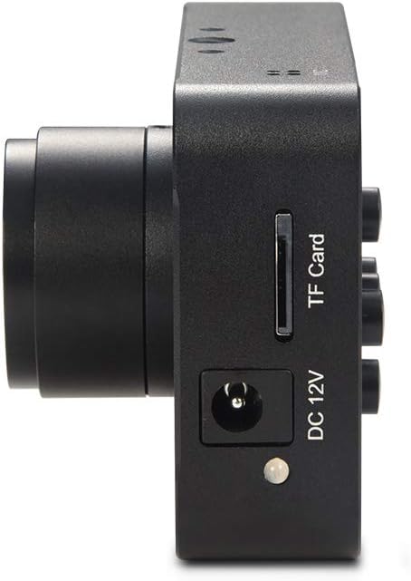 MOKOSE 12MP HDMI Camera 1080P USB HD Streaming Webcam, Recording 4K@30FPS Industry C/CS-Mount Camera with 3.2mm No Distortion Manual Lens