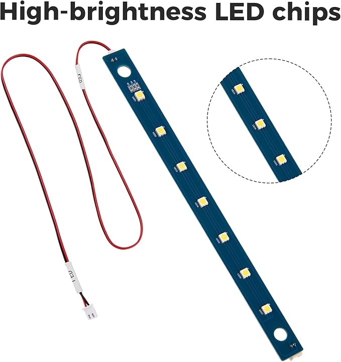 ENOMAKER 5M LED Light Bar for Flashforge Adventurer 5M Pro,5M 3D Printer, AD5M Lighting Strip Replacement