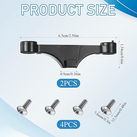 2 Pcs AM5 CPU Bracket, AM5 CPU Holder Fan Retainer Bracket with Install Screw and Screwdriver