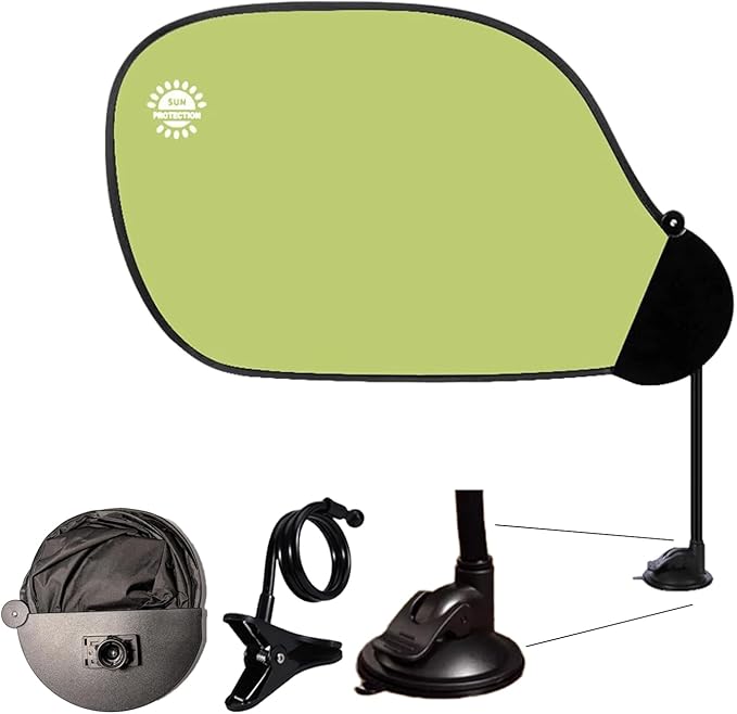 Cubicle Privacy Screen & Adjustable Desk Canopy, Office Partition Shade to Block Overhead Light & Reduce Monitor Glare, Portable Light Shield for Computer Monitors and Laptops (green)
