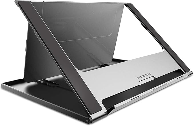 HUION Adjustable Stand Multi-Angle Portable Desk Stand for 10-15.6" Graphics Drawing Monitor Tablet Pen Display, Suitable for Kamvas Pro 12/13/16, Kamvas 12/13/16, iPad Pro, Wacom Cintiq