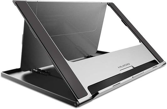 HUION Adjustable Stand Multi-Angle Portable Desk Stand for 10-15.6" Graphics Drawing Monitor Tablet Pen Display, Suitable for Kamvas Pro 12/13/16, Kamvas 12/13/16, iPad Pro, Wacom Cintiq