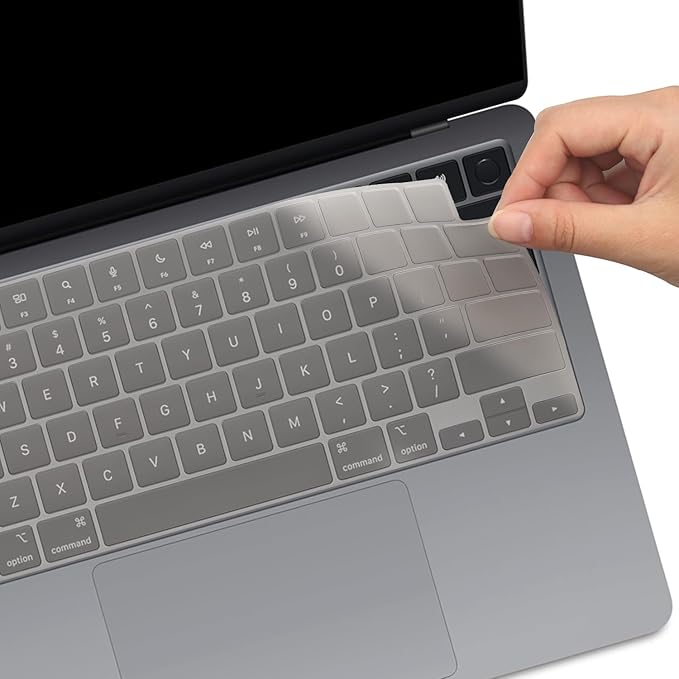 2 Pack Keyboard Cover for 2026 MacBook Neo 13" (Touch ID) & MacBook Pro 14"/16" M5-M1 Pro/Max, M5-M2 & MacBook Air 13"/15" M5-M1, Keyboard Protective Skin US Layout-TPU
