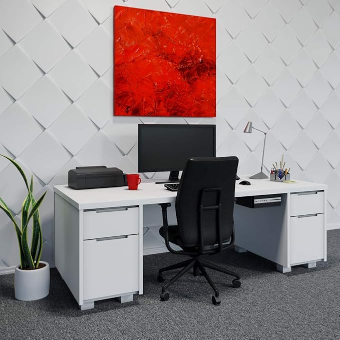 Oeveo Under Desk PC Mount UCM-654 — Made in USA, Heavy-Duty Tech Support Bracket | Desktop Computers, PC, CPU, Gaming Console Mounting Application | Black Powder Coated Steel — 16W x 5H x 11D (1 Pack)