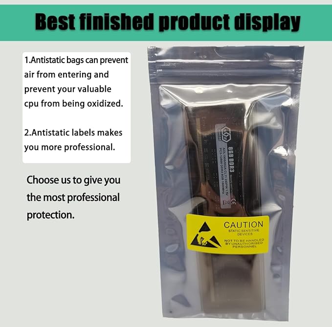 10 pcs DDR Memory Desktop RAM Module Case,Plastic Box Packaging Container Clamshell Memory Module,Antistatic Tray for DDR2, DDR3 and DDR4