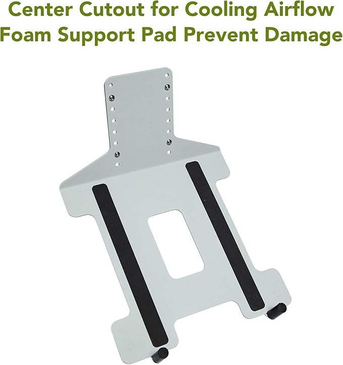 Perfect POSTURE Sit2Stand Standing Desk Converter Monitor Mount and Laptop Holder – 18” Height Adjustable Sit-Stand Workstation – White