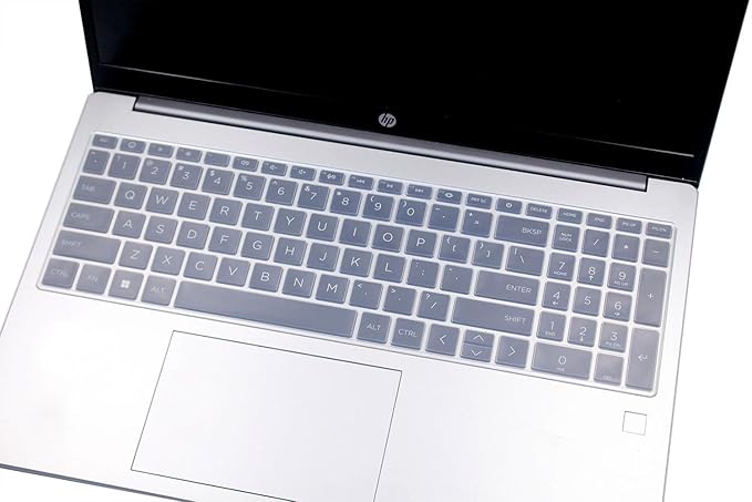 Keyboard Skin Compatible for 15.6" HP Laptop 15-fc 15-fd 15t-fd 15z-fc, HP Pavilion 15 15-eg/eh/er 15t-eg200/eg300 15z-eh300 Series, HP Pavilion 17z 17z-cp000 17z-ca200 17-cn 17-cp Series (Clear)