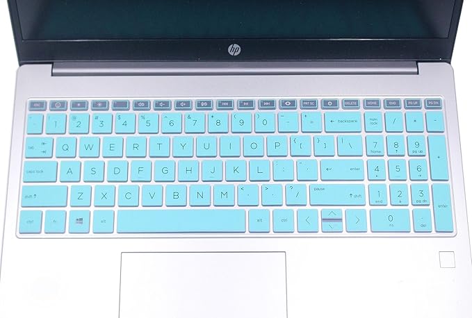 Keyboard Skin Compatible for 15.6" HP Laptop 15-fc 15-fd 15t-fd 15z-fc Series, HP Pavilion 15 15-eg/eh/er 15t-eg200/eg300 15z-eh300 Series, HP Pavilion 17z 17z-cp000 17z-ca200 17-cn 17-cp Series (Mint