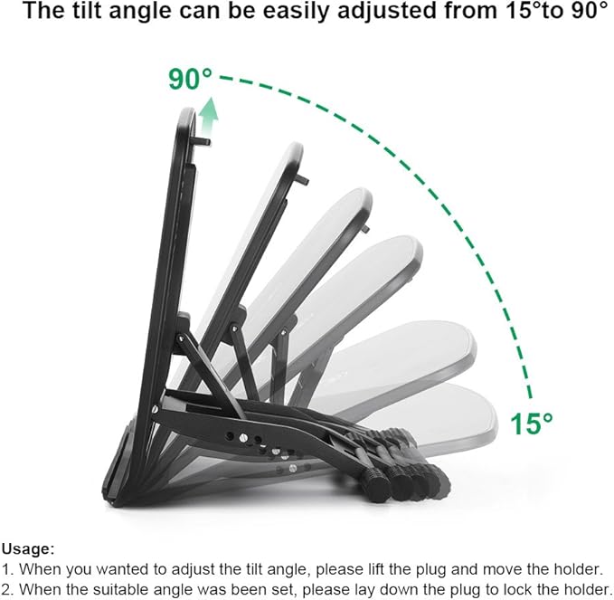 Parblo PR 100 Universal Drawing Tablet Stand Adjustable for 10 to 16 Inches Digital Graphics Drawing Monitors Art Tablets Laptops