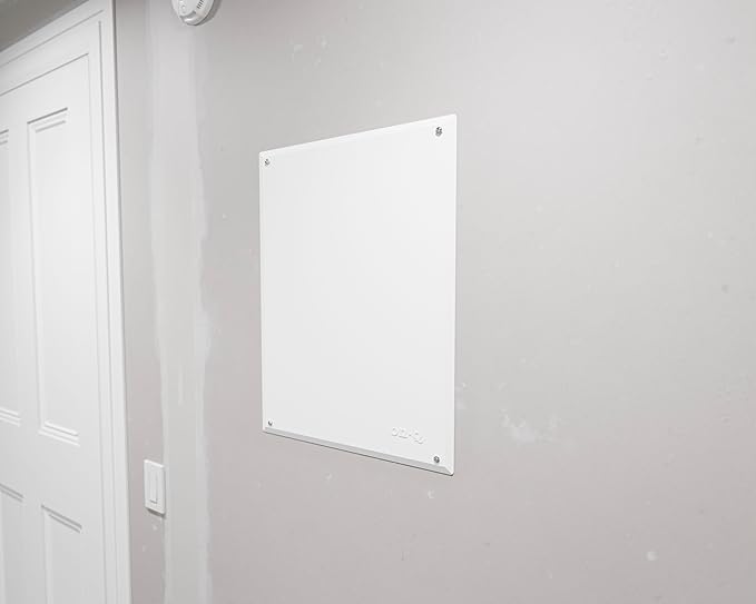Legrand On-Q 20-Inch Structured Wiring Enclosure with Screw-On Cover, Durable Steel, Cable Management, Recessed or Surface Mount, Compatible with On-Q Accessories, Glossy White