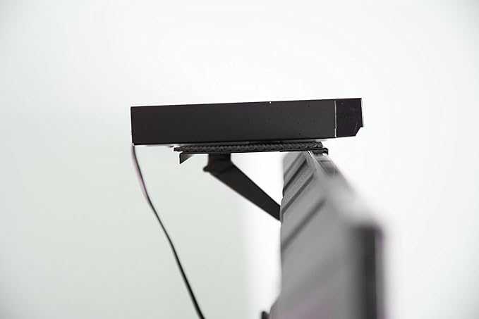 Mount Plus MP-05-01 Top Shelf TV Mounting Bracket 12-inch Wide Platform | Holds Speaker, Streaming Device | Made for Apple TV and Remote Control (1 Pack)