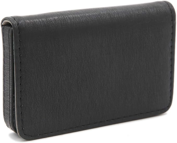 AI-DEE RFID Blocking Wallet - Minimalist Leather Business Credit Card Holder - Black2