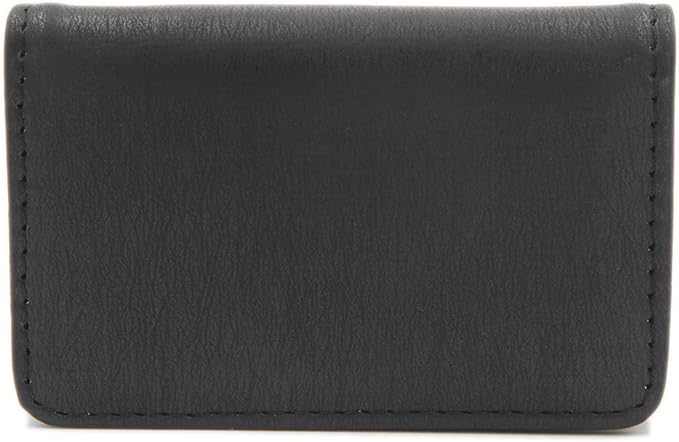 AI-DEE RFID Blocking Wallet - Minimalist Leather Business Credit Card Holder - Black2