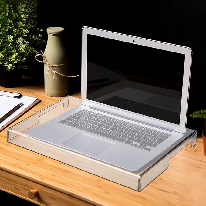 Veemoon 15.6inch Laptop Acrylic Keyboard Cover Anti-Cat Laptop Keyboard Cover Clear Mechanical Keyboard Dust Cover Computer Transparent Waterproof Protector Case for Home School Office