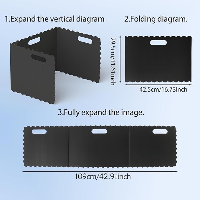 16 piece Desk dividers for Students, Sturdy and Durable Privacy Folder, Easy to Clean and Reusable Classroom Privacy Screen