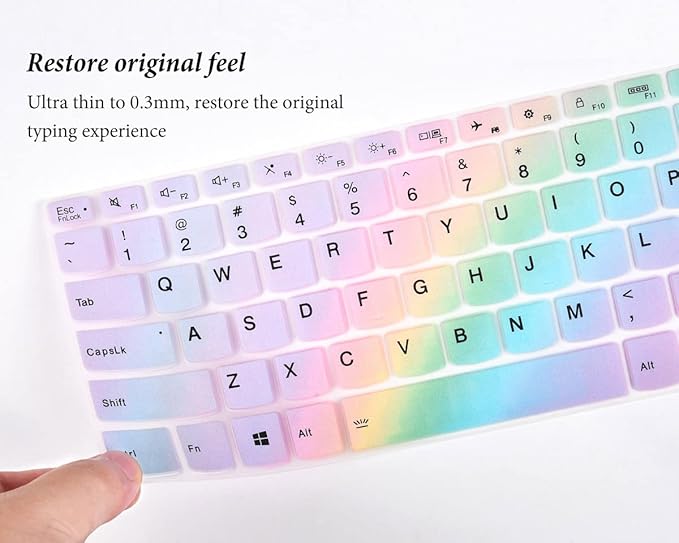 Keyboard Cover for Lenovo Flex 5/IdeaPad 5 14",Lenovo IdeaPad Flex 5i 14"/Slim 7 9/Yoga 5i 7i/Yoga 9 7 Pro/Slim 7 pro x Keyboard Skin, ThinkBook 14 14s/Yoga Pro 14s Protector