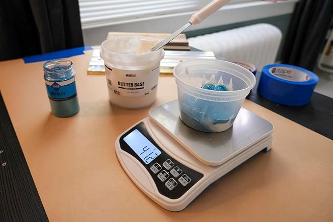 Rapid Cure® Plastisol Glitter Base (Glitter Not Included) – Mix with Glitter for Custom Sparkle Ink – Glitter Base for Screen Printing, Garment Design, and Apparel Decoration (Pint)