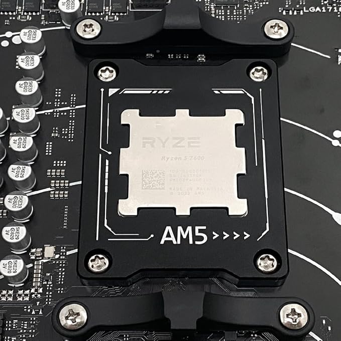 AM5 Motherboard CPU Holder Anti-Bending Contact Safety Fixed Frame for A620A‌ A620‌ X670E‌ B650E‌ B650‌ B840‌ B850‌ X870‌ X870E‌ CPU Cooler