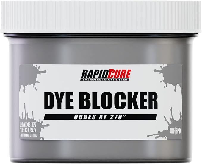 Rapid Cure® Screen Printing Ink Dye Blocker (Quart - 32oz.) - Plastisol Ink for Screen Printing, Fast Curing Fabric Paint - Screen Print Direct®, USA Made