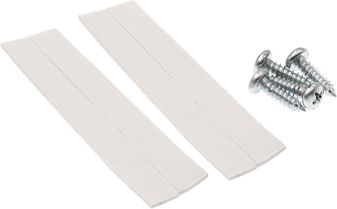 Prime-Line K 5167 36 In. L Steel Reinforced White Vinyl Push Bar for Hinged Swinging Screen Doors (Single Pack)