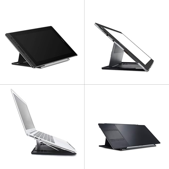 HUION Adjustable Stand Multi-Angle Portable Desk Stand for 10-15.6" Graphics Drawing Monitor Tablet Pen Display, Suitable for Kamvas Pro 12/13/16, Kamvas 12/13/16, iPad Pro, Wacom Cintiq