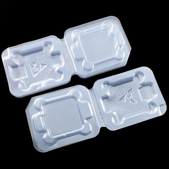 ToToT 14pcs Universal CPU Protection Box 5.5x6.5cm Computer CPU Case Tray Flip Top Container LGA1150 / 1151/1155/1156 i3 i5 i7 CPU Intel Protector Cover