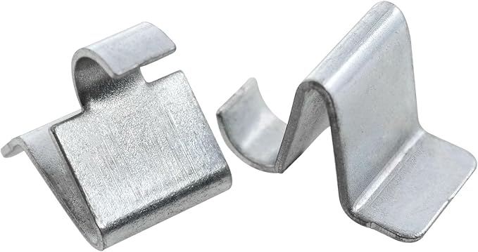 Metal cabinet shelf clamp cabinet shelf clamps pilaster bracket clamp heavy-duty shelf bracket clamps thickened S-buckle 12pcs (0.5 * 0.3inch)