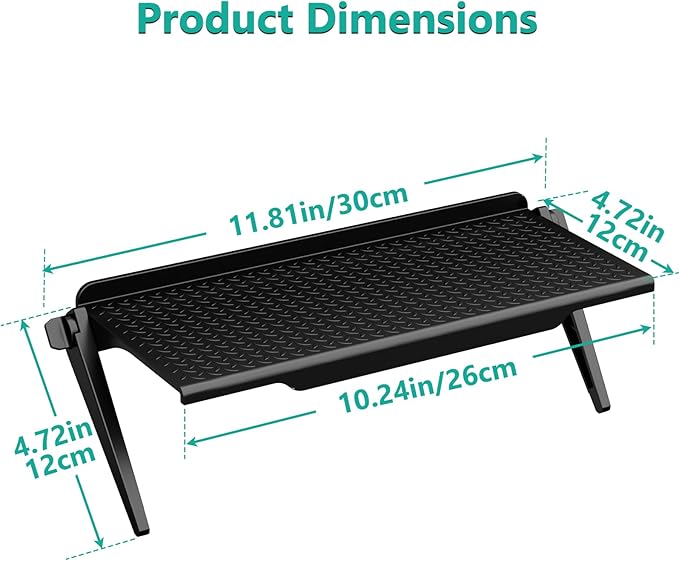 WALI Soundbar Mount, 2 Pieces No Drilling TV Top Shelf for Sound Bar, Universal Floating TV Monitor Shelf for Router, Sound Bar Mount Fits Samsung, Sony, LG, Bose, Up to 13.2Lbs, 23.6"x4.7"(TSP002-2B)