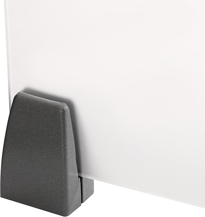 Desk Divider,2 PCS Desk Privacy Panel and Privacy Shields Frosted Acrylic Clamp-on Desk Partition for Office,School,Reception,23" x 22"