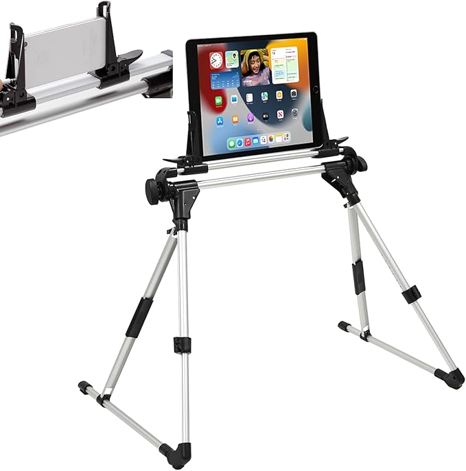 Multi-Function Adjustable Tablets & Mobile Phones Stand Holder for Bed, Sofa, Desk,Tatami, Car, Beach, Especially for Bedridden Users