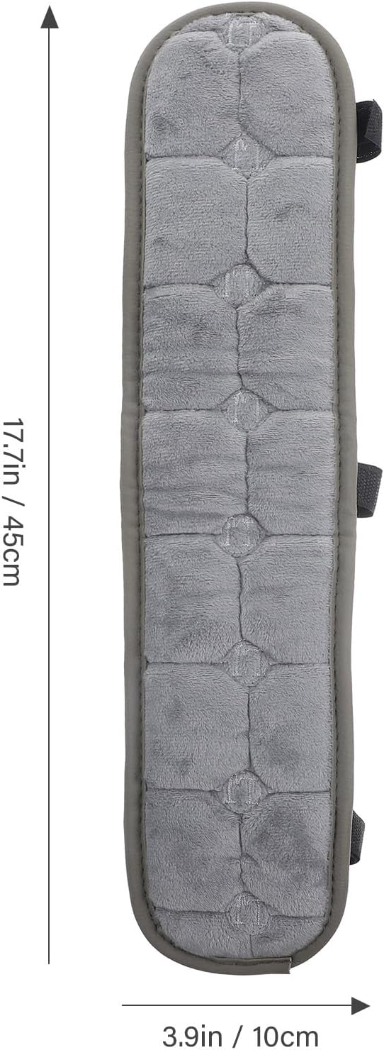 Garneck Office Chair Arm Covers Elastic Comfortable Chair Armrest Pad Grey Gaming Armrest Cushion Pillow Cover Support for Elbow Forearms Office Home
