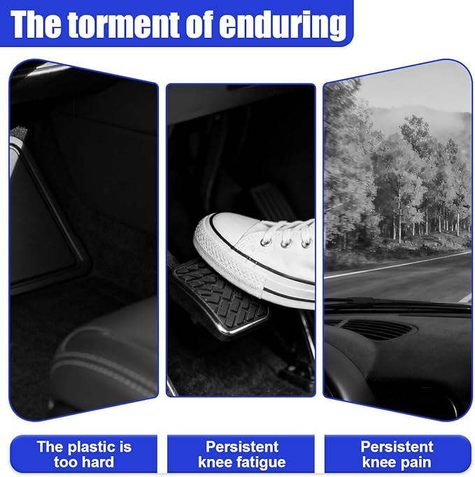 Car Door Armrest Pads, Soft Leather Memory Foam Car Center Console Pillow with Strong Adhesive, Universal Comfortable Auto Arm Rest Cushion Accessories for Elbow and Knee Support(Gray)