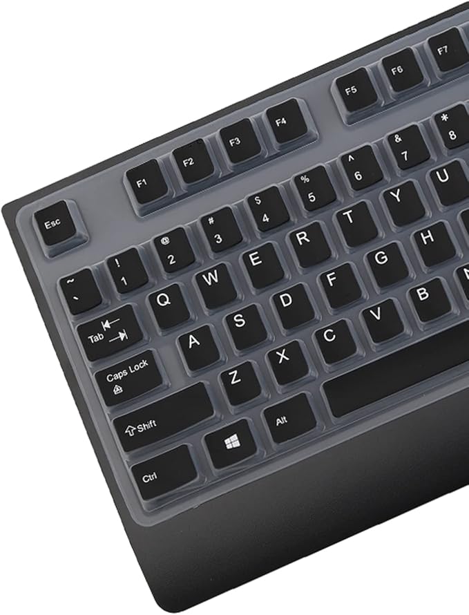 Keyboard Cover for Lenovo Preferred Pro & Preferred Pro II Wired Keyboard 4X30M86879 4Y9400 73p5220 US 41A5289 54Y9400 SK-8825/8813/8820/1619/8827/8817 KB-1021/1468 ku-0225 ekb-425a (Black)