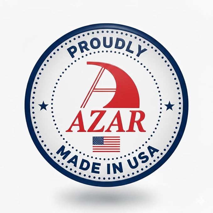 Azar Displays 250025-SMK Clear Plastic Wall Mount File Holder with Hanging Hardware, Smoke Colored, 4-Pack