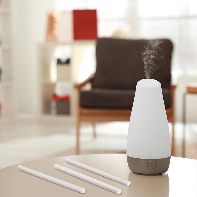 Mudder 24 pcs Humidifier Sticks Filter Refill 7.87'' Mini Air Diffuser Pure Cotton Wicks Refill Humidifiers Filter Sticks Wicks for Small Portable Humidifier Diffuser in Office Bedroom Home
