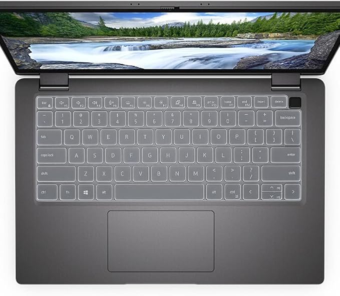 i-Tensodo Keyboard Cover Compatible with Dell Latitude 5431 5430 5420 5440 5450 7450 7440 7430 7420 7410 14 inch, Dell Latitude 7520 15.6"/Dell Latitude 9000 9420 9430 9510 9520 Keyboard Skin-Clear