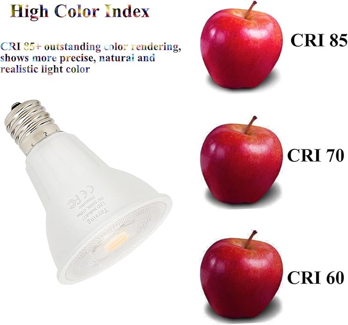 Taysing Dimmable R14 LED Spotlight Bulb 5W Type R Bulb 450 Lumen Mini Reflector Light Bulb E17 Intermediate Base Light Bulb Used for Reading Lamp Cabinet Closet Lamp Desk Lamp(4 Pack Soft White)