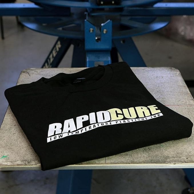 Rapid Cure® Screen Printing Ink Pastel Yellow (Pint - 16oz.) - Plastisol Ink for Screen Printing Fabric - Low Temp. Curing Plastisol by Screen Print Direct - Yellow Plastisol Ink for Silk Screens