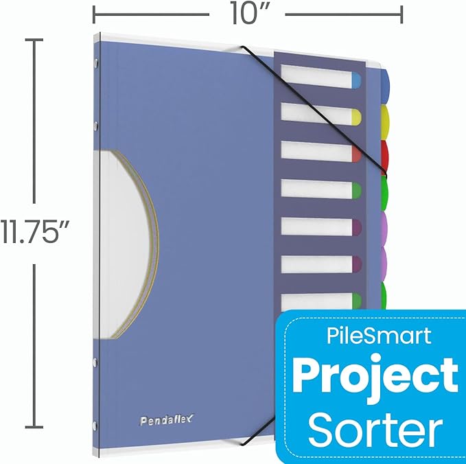 Pendaflex PileSmart Project Sorter, Letter Size (50995)