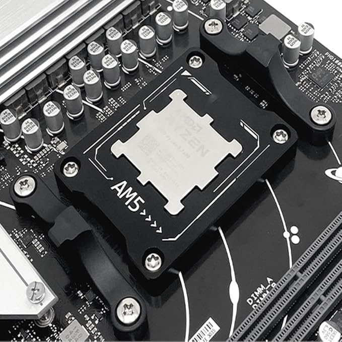 AM5 Motherboard CPU Holder Anti-Bending Contact Safety Fixed Frame for A620A‌ A620‌ X670E‌ B650E‌ B650‌ B840‌ B850‌ X870‌ X870E‌ CPU Cooler