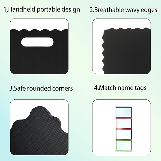 16 piece Desk dividers for Students, Sturdy and Durable Privacy Folder, Easy to Clean and Reusable Classroom Privacy Screen