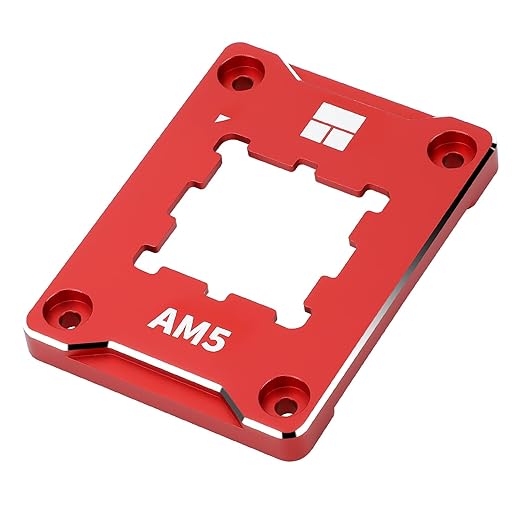 Thermalright ASF-RED AM5 CPU Holder, Corrective Anti-Bending Fixing Frame, Full-fit Fixed Non-Marking Mounter, AM5 Anti-Bending Contact Frame, CPU Cooler Standard