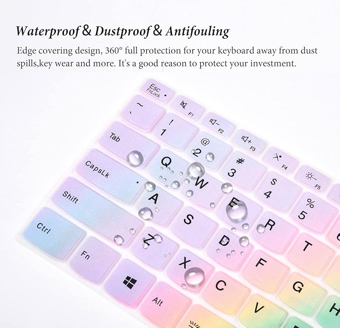 Keyboard Cover for Lenovo Flex 5/IdeaPad 5 14",Lenovo IdeaPad Flex 5i 14"/Slim 7 9/Yoga 5i 7i/Yoga 9 7 Pro/Slim 7 pro x Keyboard Skin, ThinkBook 14 14s/Yoga Pro 14s Protector