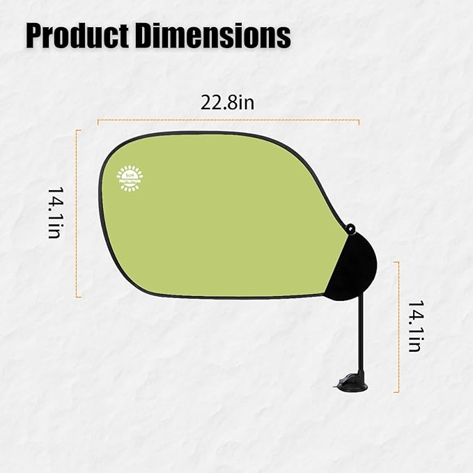 Cubicle Privacy Screen & Adjustable Desk Canopy, Office Partition Shade to Block Overhead Light & Reduce Monitor Glare, Portable Light Shield for Computer Monitors and Laptops (green)