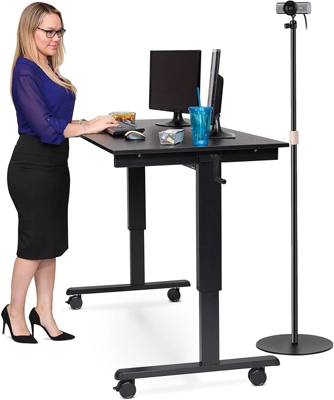 AceTaken 63'' Webcam Floor Stand Compatible with OBSBOT Tiny 3/Tiny 3 Lite/Tiny 2/ Tiny SE/Meet-2-4K/Meet SE/Meet Webcams